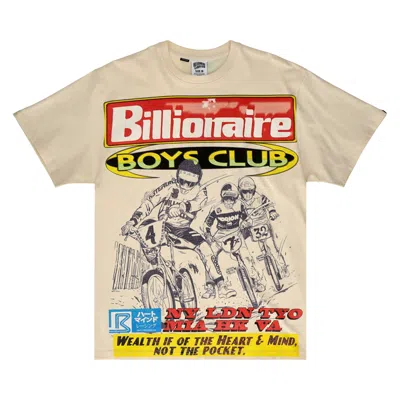 Pre-owned Billionaire Boys Club Teleport T-shirt 'ecru' | Cream | Men's Size M In White