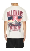 Billionaire Boys Club Thunder Oversized Tee In White