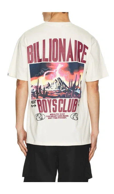 Billionaire Boys Club Thunder Oversized Tee In White