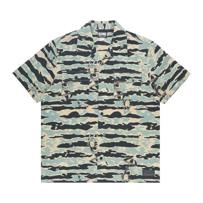Pre-owned Billionaire Boys Club Tiger Camo Woven Shirt 'mojave Desert' | Multi-color | Men's Size Xxl
