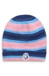 Billionaire Boys Club Time & Space Skull Beanie In Blue