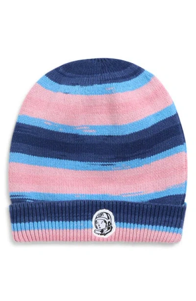 Billionaire Boys Club Time & Space Skull Beanie In Blue