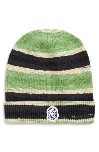 Billionaire Boys Club Time & Space Skull Beanie In Green