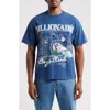 Billionaire Boys Club To The Moon Graphic T-shirt In Blue