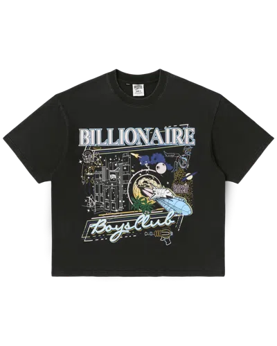 Billionaire Boys Club Kids' To The Moon Tee In Black
