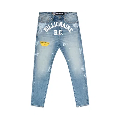 Pre-owned Billionaire Boys Club Trek Jeans 'astra' | Blue | Men's Size 38