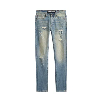 Pre-owned Billionaire Boys Club Trek Jeans (slim Fit) 'sunflare' | Blue | Men's Size 36