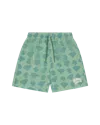 Billionaire Boys Club Tri-tone Diamonds & Dollars Swim Shorts In Green
