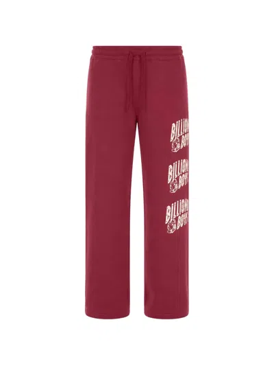 Billionaire Boys Club Triple B Logo-print Track Pants In Red