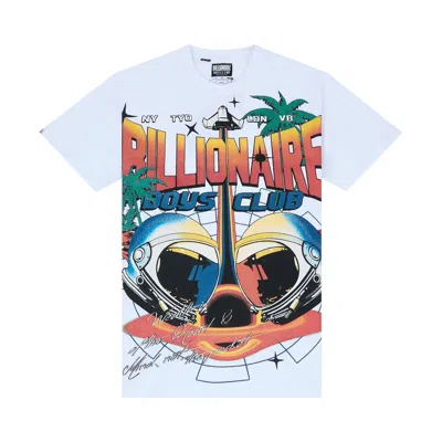 Pre-owned Billionaire Boys Club Tropics T-shirt 'bleach White' | Men's Size M