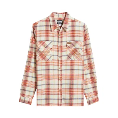 Pre-owned Billionaire Boys Club Tumbleweed Flannel 'whisper White' | Men's Size M
