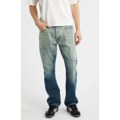 Billionaire Boys Club Two-tone Heart Jeans In Multi