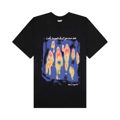 Pre-owned Billionaire Boys Club Vapors Short-sleeve Knit (temperature Color Change Print) 'black' | Men's Size