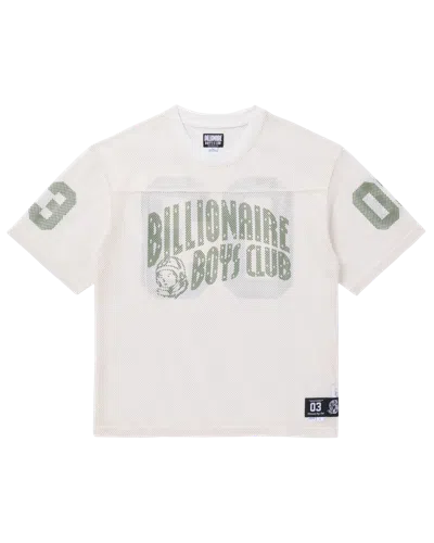 Billionaire Boys Club Kids' Varsity Football Jersey Tee In White