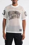 Billionaire Boys Club Varsity Mesh Graphic Jersey In White