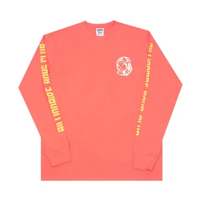 Pre-owned Billionaire Boys Club Wealth Long-sleeve Tee 'shell Pink' | Men's Size Xxl
