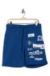 Billionaire Boys Club Whm Cotton Graphic Shorts In Blue