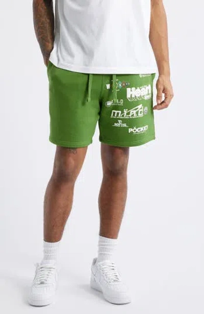 BILLIONAIRE BOYS CLUB BILLIONAIRE BOYS CLUB WHM COTTON GRAPHIC SHORTS