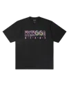 Billionaire Boys Club Wynwood Neon Logo Slub Tee In Black