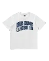 Billionaire Boys Club X Dallas Cowboys Dallas Cowboys Curve Logo Ss White Tee In White