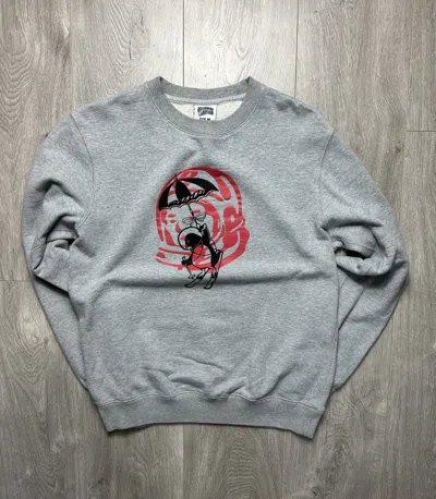 Pre-owned Billionaire Boys Club X Icecream Bbc Penguin Astronaut Grey Crewneck Sweater