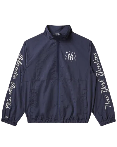 Billionaire Boys Club X New York Yankees Kids' Ny Yankees Nylon Windbreaker In Blue