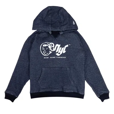 Pre-owned Billionaire Boys Club X New York Yankees Og Nyc Loopwheel Hoodie 'navy' | Blue | Men's Size M