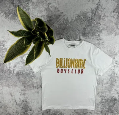 Pre-owned Billionaire Boys Club X Skategang Billionaire Boys Club Bbc Ice Cream Big Logo T Shirt Tee In White