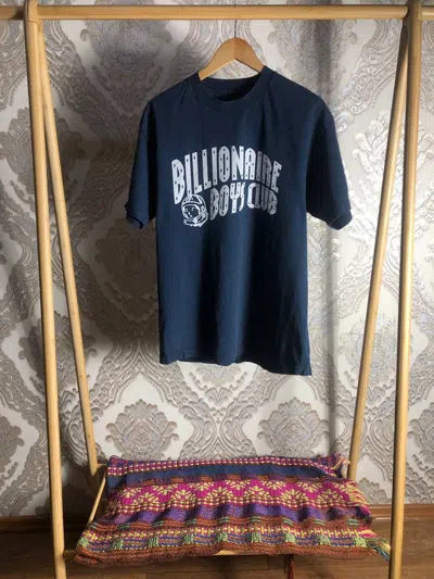 Pre-owned Billionaire Boys Club X Vintage Very Bbc Billionaire Boys Club Big Logo T-shirt Y2k 90's In Black