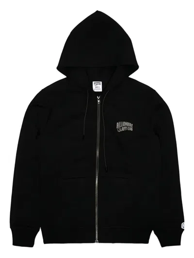 Billionaire Boys Club Zip-up Logo Hoodie In Black