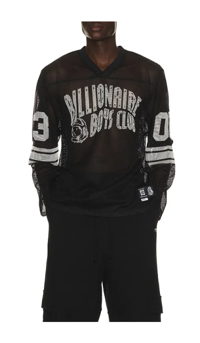 Billionaire Boys Club Zone Long Sleeve Mesh Tee In Brown
