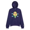 Billionaire Boys Cones And Bones Popover Hoodie In Blue