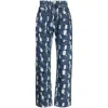 Billionaire Boys Gator Straight Leg Mid Rise Jeans In Blue