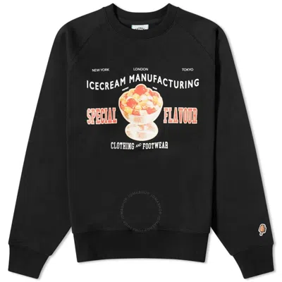 Billionaire Boys Men's Black Special Icecream Cotton Sweatshirt