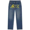 Billionaire Boys Men's Blue Icecream Running Dog Jeans In Blue
