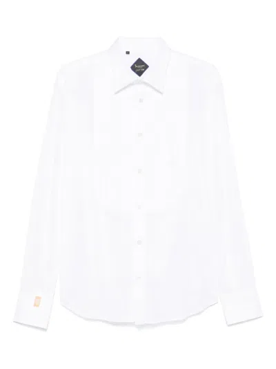 Billionaire Button-up Shirt In White