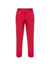 Billionaire 버튼 팬츠 In Red
