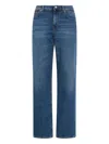 Billionaire Button-fastening Jeans In Blue