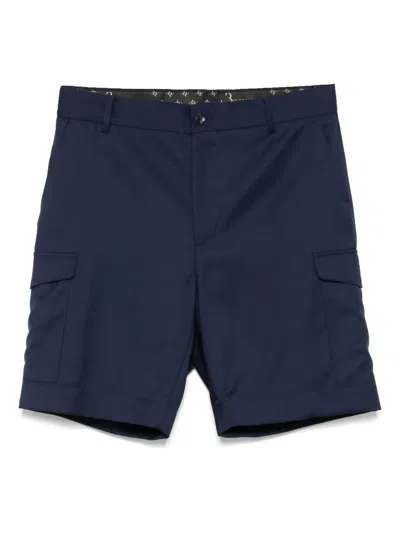 Billionaire Cargo Shorts In Blue