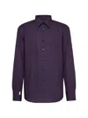 Billionaire 캐시안 셔츠 In Purple