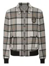 Billionaire Check-pattern Jacket