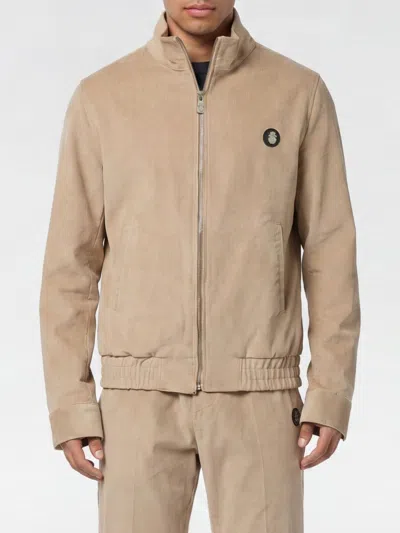 Billionaire Cotton Bomber Jacket In Animal Print