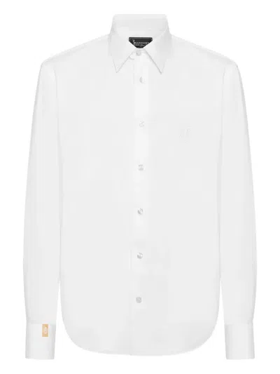 Billionaire Cotton Shirt In White