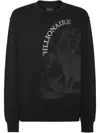 Billionaire Cotton Sweatshirt In Black