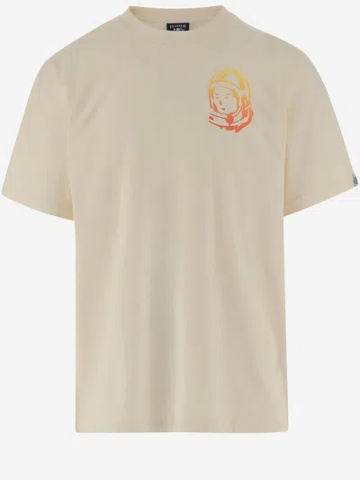 Billionaire Cotton T Shirt With Logo In Pink