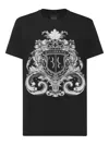 Billionaire Crest-print T-shirt In Black