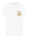 Billionaire Crest-print T-shirt In White