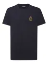Billionaire Crest Round-neck T-shirt In Blue