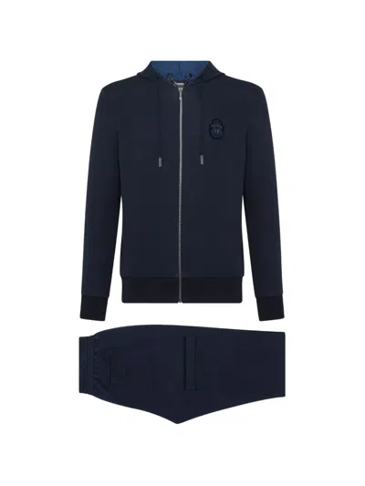 Billionaire Crest Tracksuit In Blue