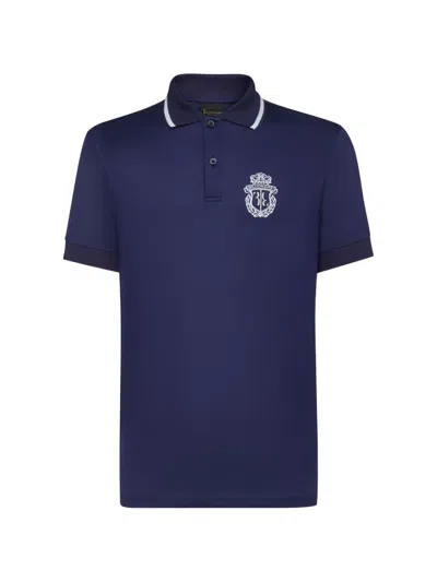Billionaire Crest-embroidered Polo Shirt In Multi